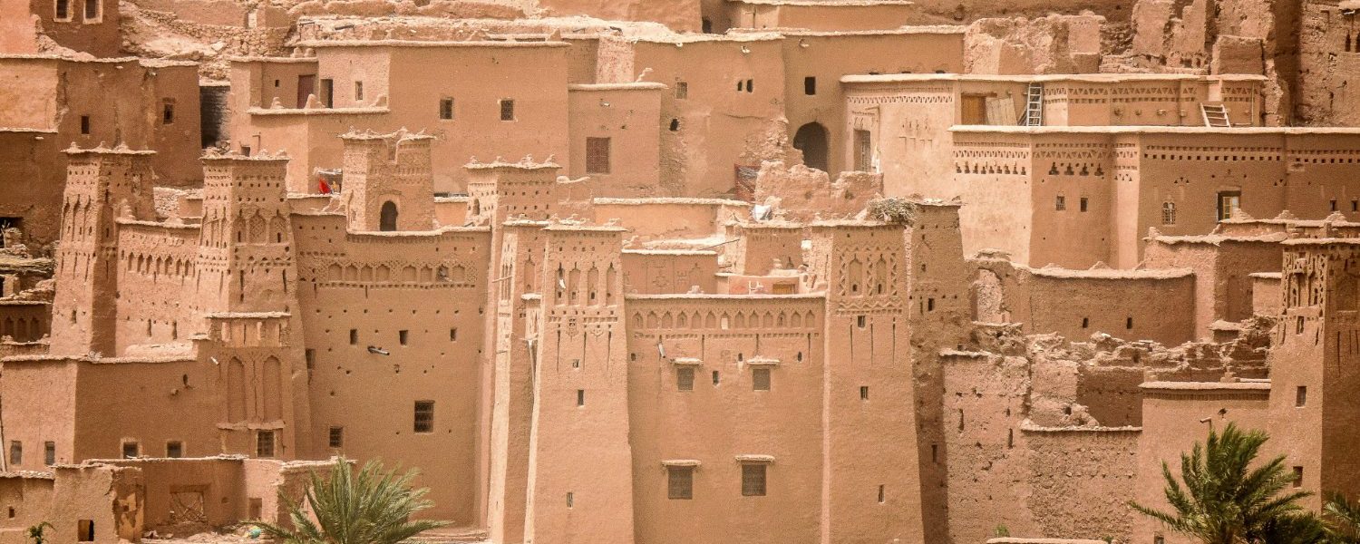 Ait Benhaddou kasbah (ALT: UNESCO site Ait Benhaddou in Morocco)